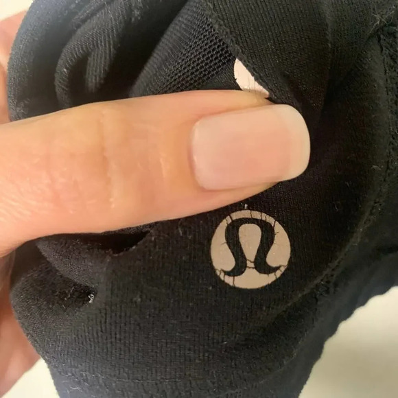 Lululemon Black Tank top mesh size 6 - Picture 5 of 6